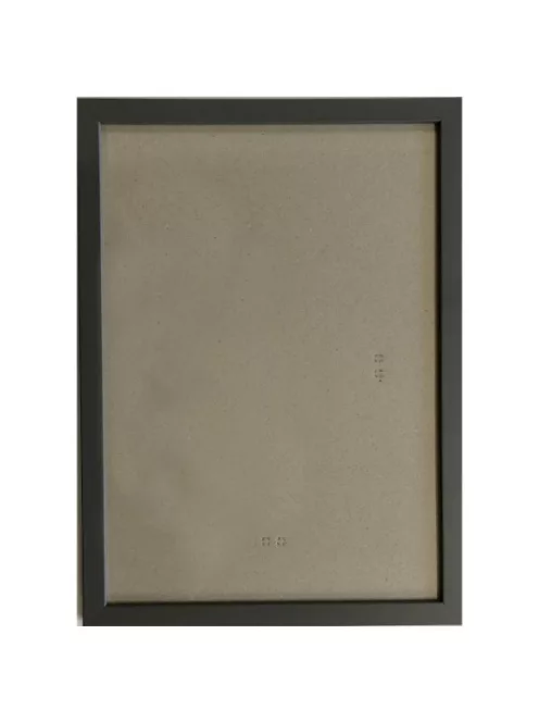 Finished A4 frame, glass - gray