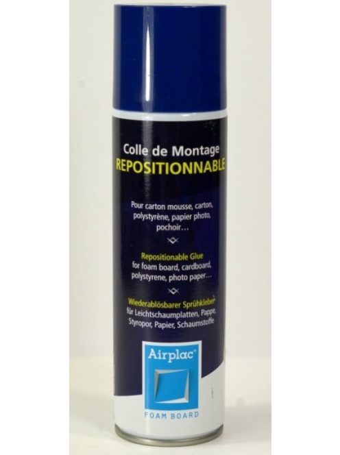 Áthelyezhető spray ragasztó Airplac 250ml