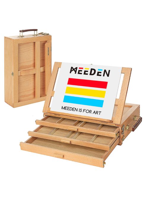 Meeden 6074 asztali festőállvány fiókokkal