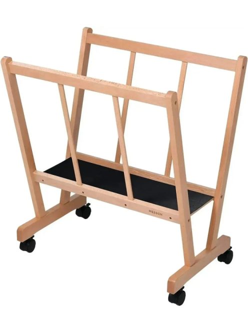 Fa nyomdaállvány Meeden bükk 69x53x77cm