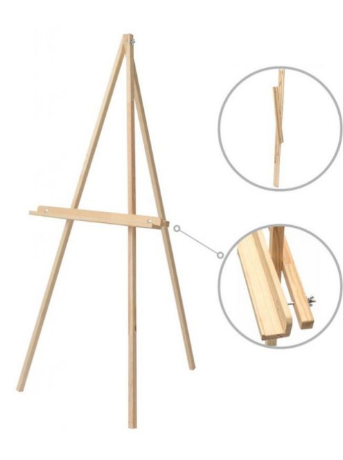 Kiállítási festőállvány, nagy, 160 cm