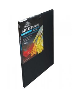 Fekete feszített vászon Phoenix – 50x70cm