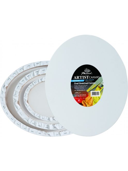 Ovális vásznak 350g/m2 - 3 db-os készlet