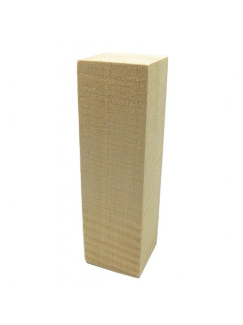 Hársfafaragás prizma 55x55x200mm