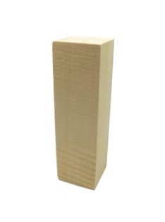 Hársfafaragás prizma 80x80x200mm