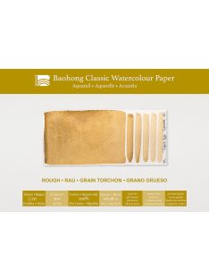 Akvarell tömb Baohong Classic 26x38cm érdes 300g