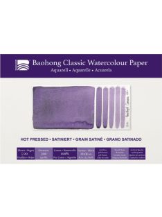 akvarell pad Baohong Classic 21x31cm hot pressed 300g