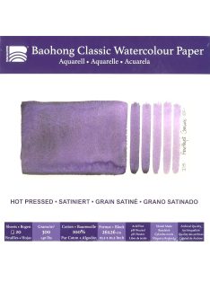 akvarell Baohong Classic 26x26cm hot pressed 300g pad