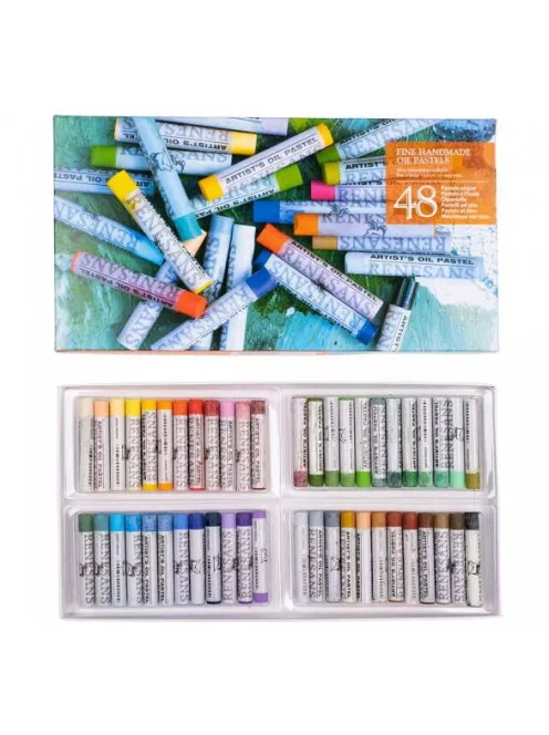 Olajpasztell készlet Renesans 48 db