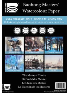 Baohong Masters akvarell Paper Roll 300g CP 1.35x10m