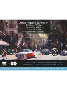 Akvarell tömb Baohong Masters 31x41cm cold pressed 300g