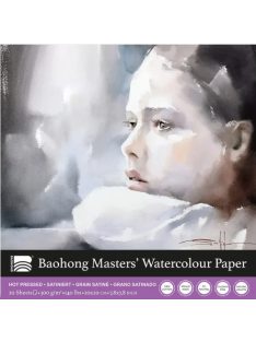akvarell pad Baohong Masters 20x20cm hot pressed 300g