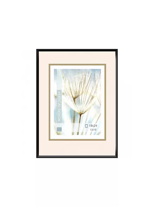 Aluminum frame Falc fekete 18x24cm