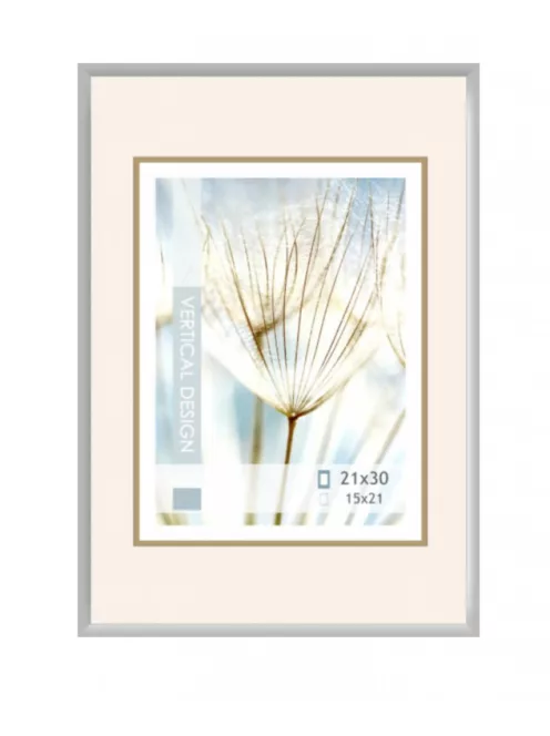 ezüst aluminum frame A4