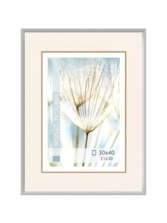 Ezüst alumínium keret 30x40cm