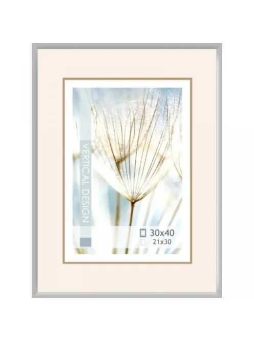 ezüst aluminum frame 30x40cm