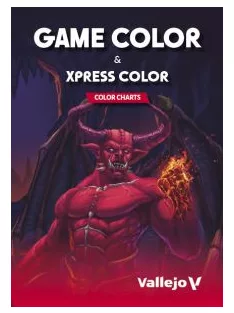 Vallejo színkártya: Game Color & Xpress Color