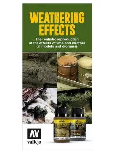 Vallejo színkártya: Weathering Effects
