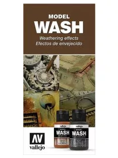 Vallejo színkártya: Wash FX