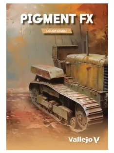 Vallejo színkártya: Pigment FX