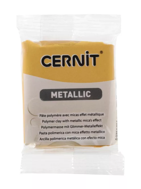 modellező compound Cernit 56g  050 Metallic arany