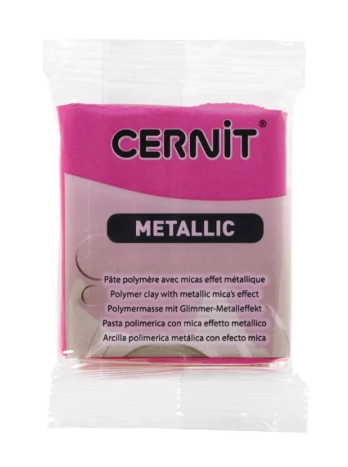 modellező compound Cernit 56g  460 Metallic magenta
