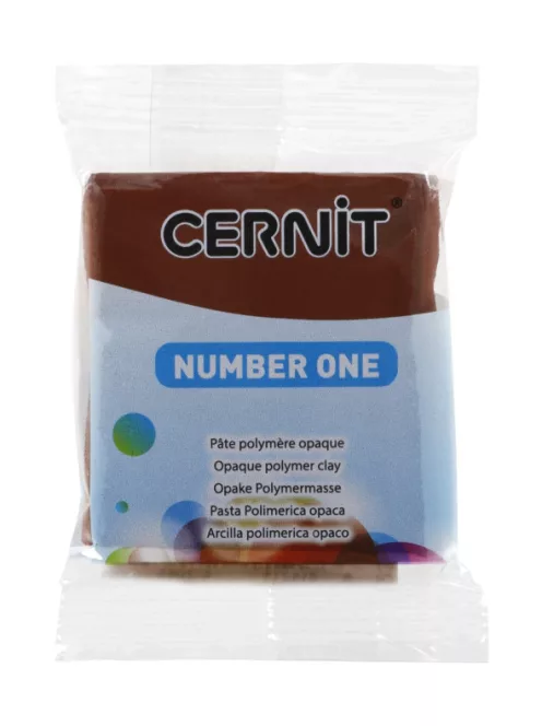 modellező material Cernit 250g  800 barna