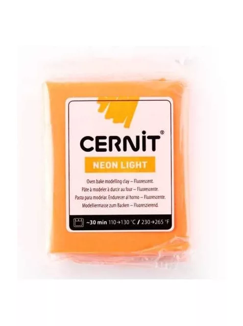 modellező material Cernit 56g  Neon világos narancs