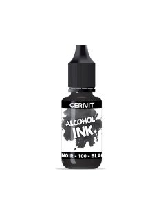 Cernit alkohol alapú tinta 20ml – 100 fekete