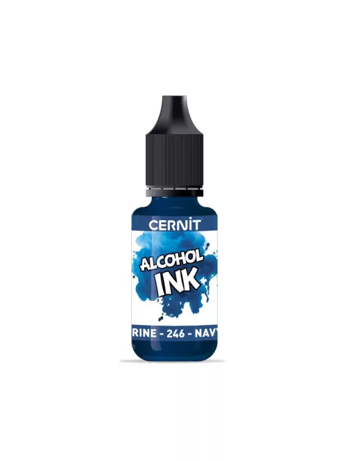 Tinta Cernit alkohol alapú 20ml  246 tengerészkék