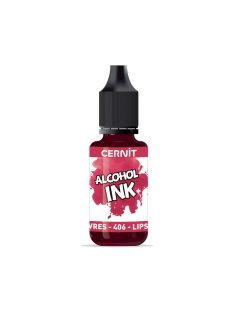 Cernit alkohol alapú tinta 20ml – 406 rúzsvörös