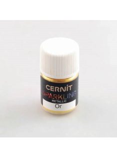 Cernit effektpúder 5g – Metálarany