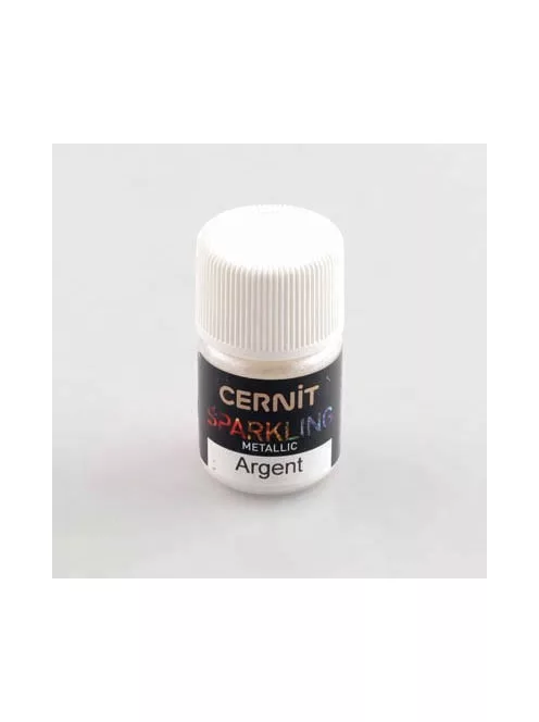 Effect powder Cernit 5g – Metallic ezüst