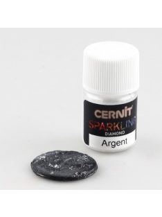 Cernit effektpúder 5g – Gyémánt Ezüst