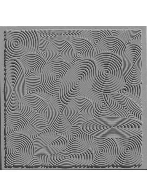 Cernit Textúra 9x9cm Spirálok