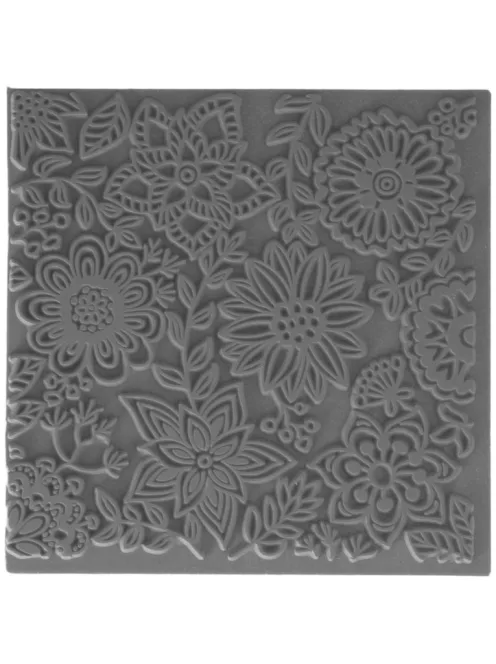 Cernit Textúra 9x9cm Fa Virágok