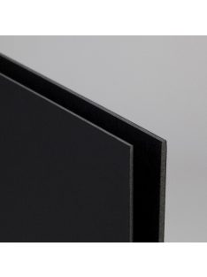 Fekete habkarton 10mm 100x140cm