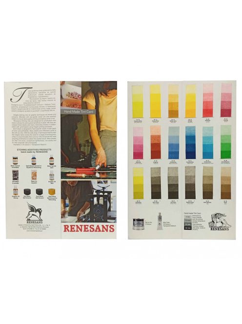 Grafikai színminta Renesans Intaglio