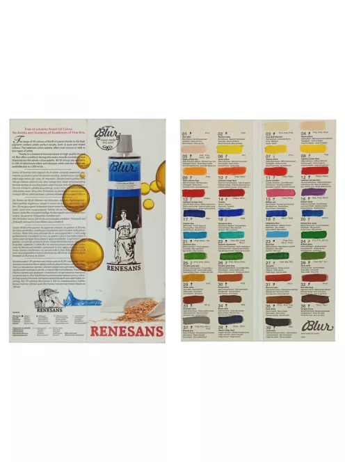 Olajfesték színminta Renesans Blur