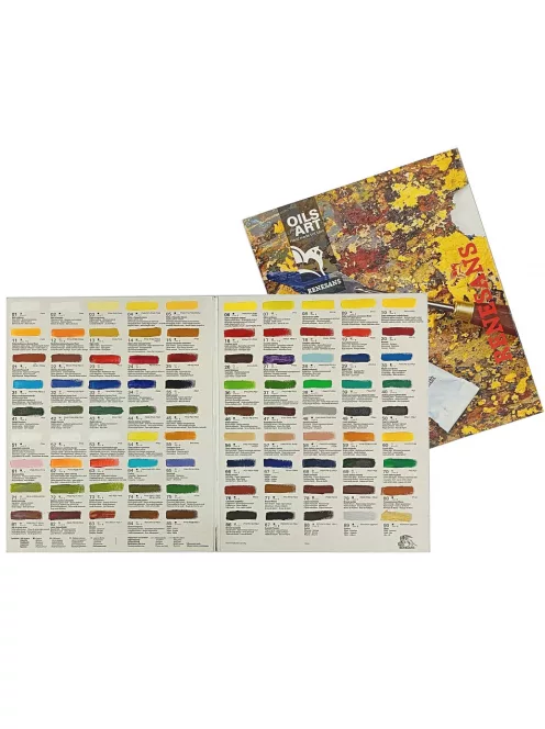 Olajfesték színminták Renesans Oil for Art