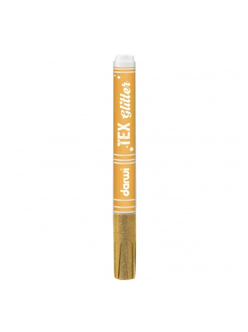 Textilfilc Darwi 2mm Glitter Gold
