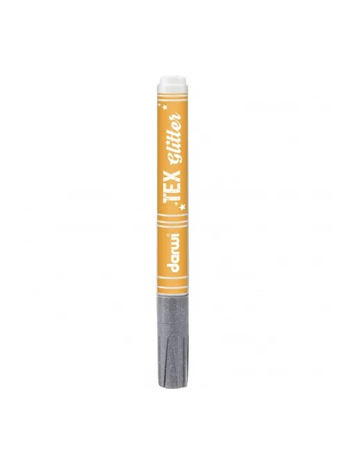 Textile marker Darwi 2mm Glitter Silver