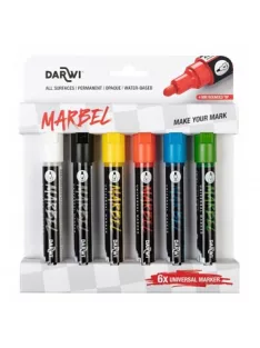 Marbel akril marker készlet 6 db 4mm – Primary