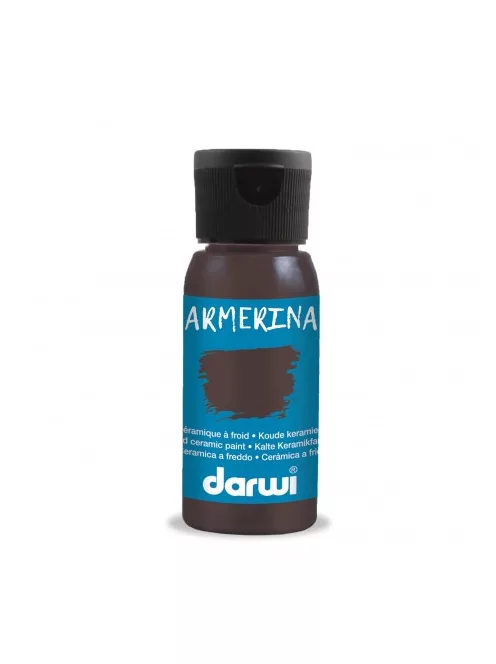 Darwi Armerina porcelánfesték 50ml  805 Sötét Brown