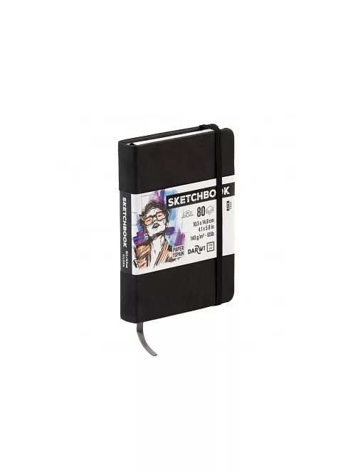 Sketchbook Darwi A6 Black