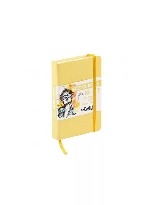 Darwi vázlatkönyv A6 – Soft yellow