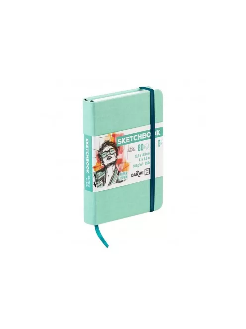Darwi vázlatkönyv A6 – Mint green