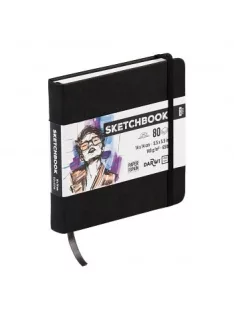 Darwi vázlatkönyv 14x14 – Black