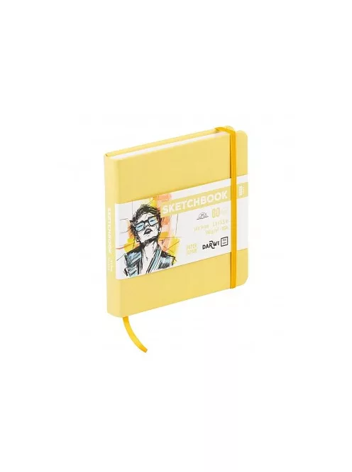 Sketchbook Darwi 14x14 Yellow