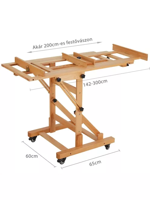 Univerzális bükk festőállvány Meeden 6081